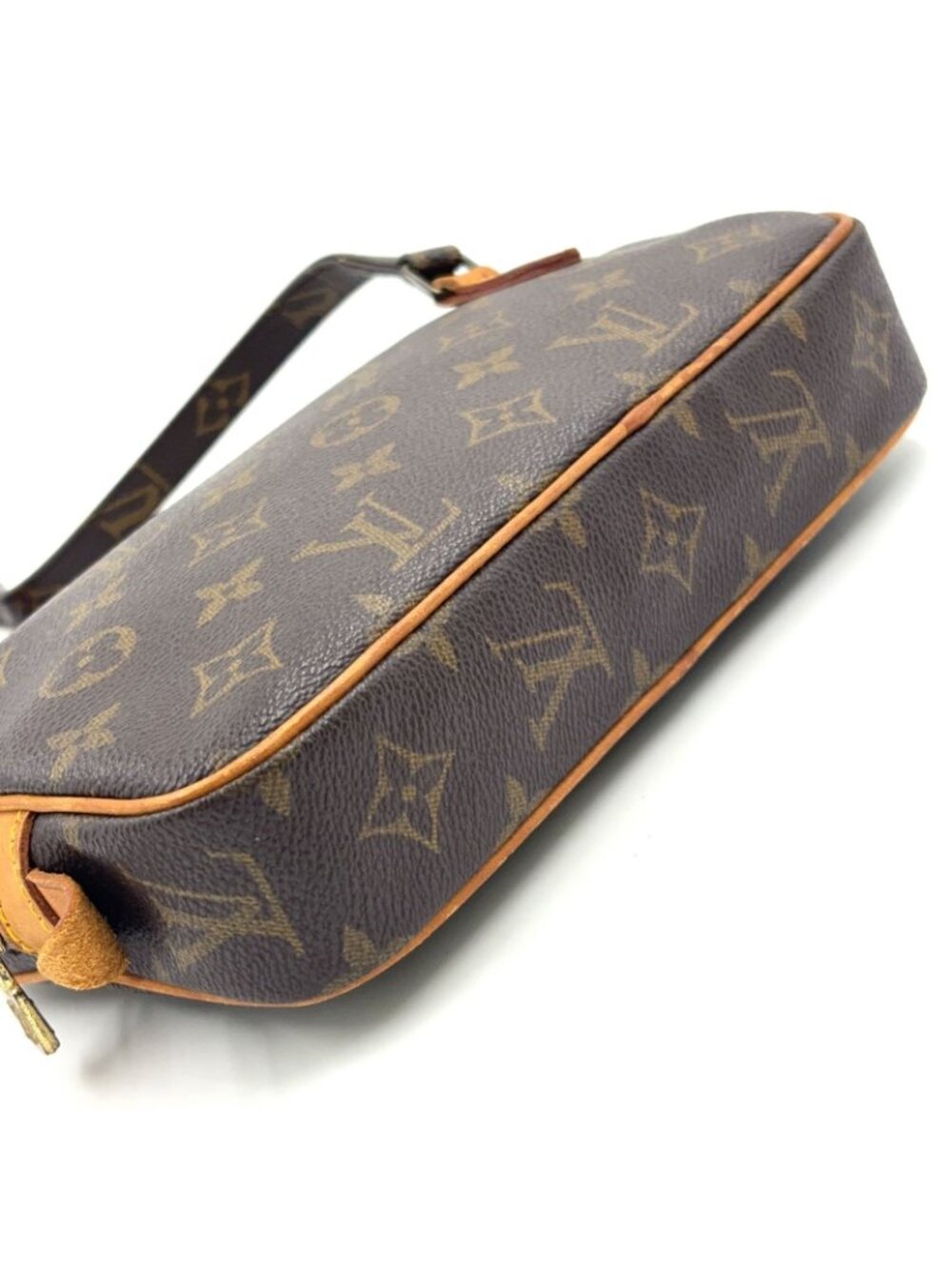Louis Vuitton Marly Bandouliere Monogram Leather Brown Shoulder Bag Gold - Picture 15 of 15